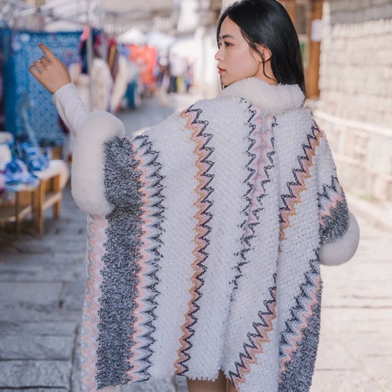 Poncho Femme Original