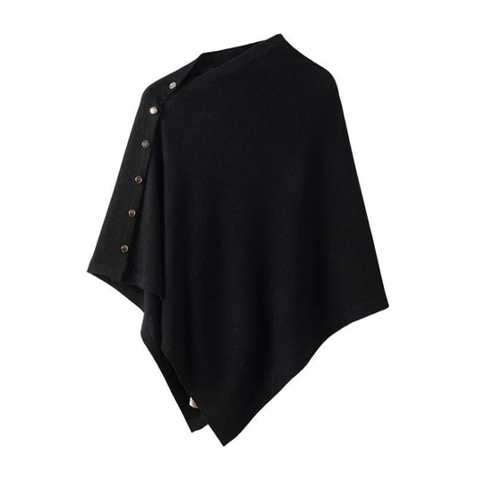 Poncho Cape En Laine Femme