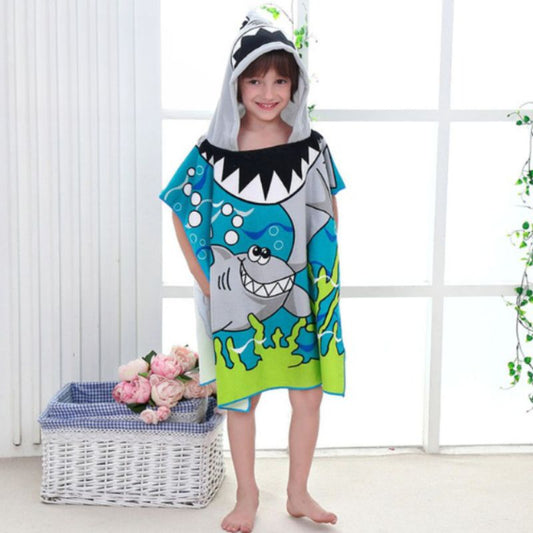 Poncho De Bain Garçon