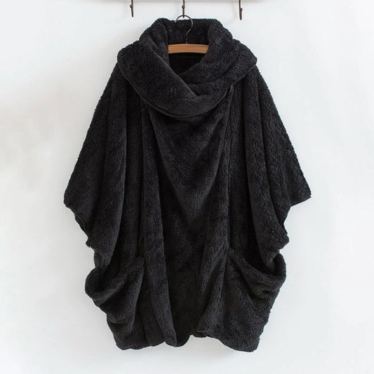 Poncho Polaire Femme Grande Taille