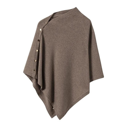 Poncho Femme Laine Cachemire